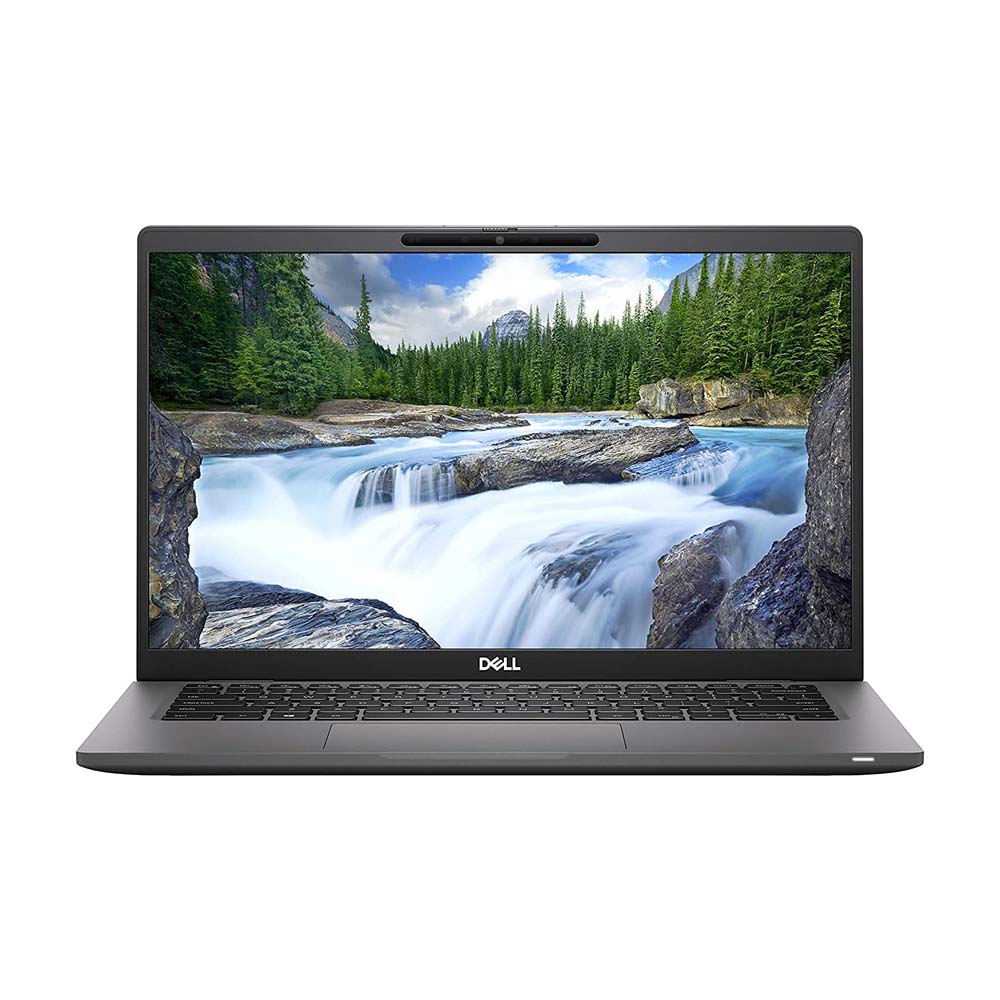 Dell Latitude 7420 laptop featuring 11th Gen i5 processor and sleek carbon fiber design.