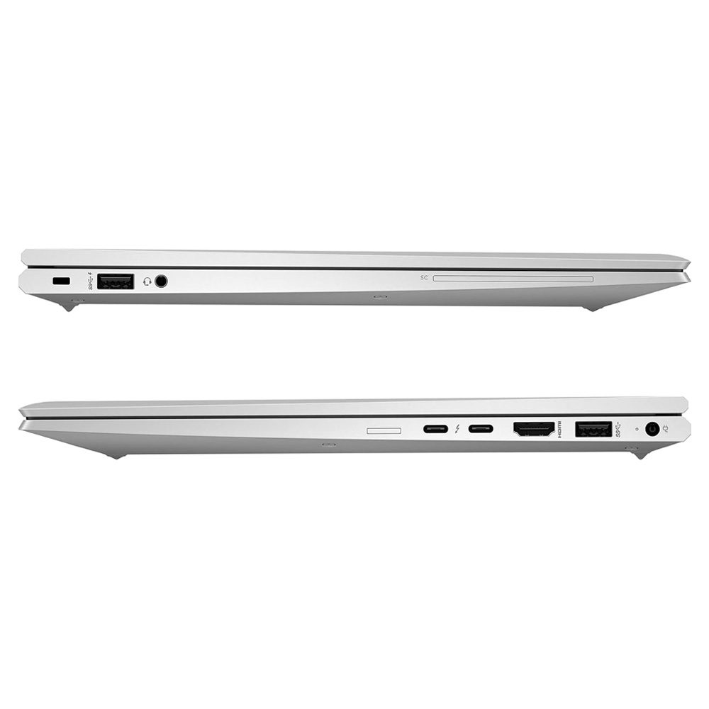 HP EliteBook 850 G8 i5 laptop front view with 15.6 inch FHD IPS screen